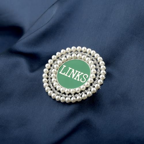 Image of Sorority Brooch Gift Green Sorority Sister Brooch Pin Graduation Gift Greek Sorority Gift for Women