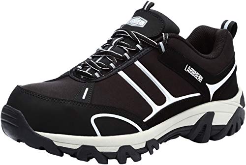 Scopri offerta per LARNMERN Scarpe Antinfortunistiche Uomo,LM-18 Scarpe da Lavoro in Acciaio,Antiscivolo e Traspirante (42 EU, Nero/Bianco/Grigio)