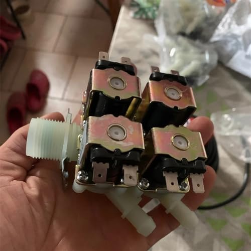 Électrovanne DN20 DC 12V pour diviser une arrivée d'eau en 4 voies