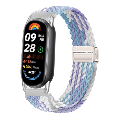 [KeeFos] oh Xiaomi Smart Band 10/Smart Band 9/8 Ή oh iCf CobN }OlbgobN ւxg ݊ Lk TCY ҂݃uXbg ʋC _炵 X|[c ґg