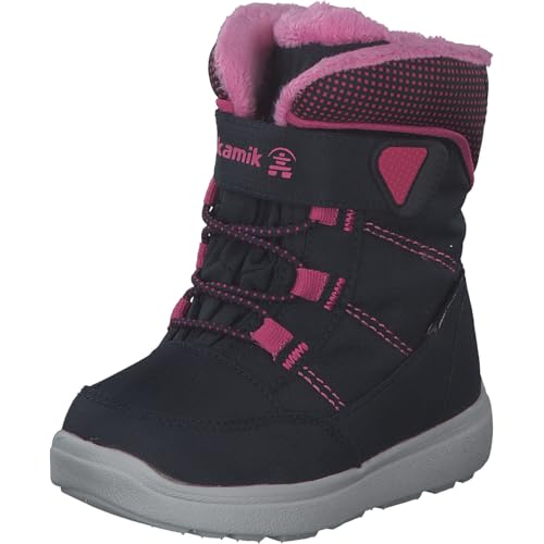 Kamik M dchen Stance2 Schneestiefel, Navy Magenta Nam, 31 EU