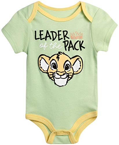 Disney-Baby-Boys-6-Pack-Bodysuit-Mickey-Mouse-Friends-Lion-King-Winnie-the-Pooh-Bear-NewbornInfant