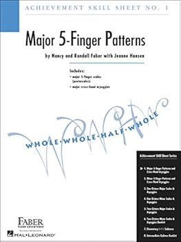 Sheet music Faber Piano Adventures Achievement Skill Sheet No.1: Major 5-Finger Patterns - Faber Piano Book