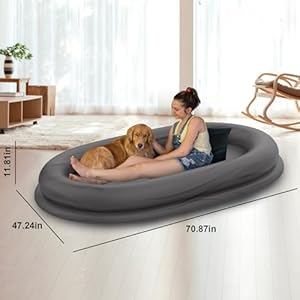 Human-Dog-Bed-CoverHuman-Dog-Bed-Cover-Replacement-Human-Dog-Bed-Cover-OnlyHuman-Dog-Bed-Mattress-4724x7874inches-Suitable-for-Human-Dog-Bed-7087x4724x1181inches-and-Below - Cucciolini Doodles   Human-Dog-Bed-CoverHuman-Dog-Bed-Cover-Replacement-Human-Dog-Bed-Cover-OnlyHuman-Dog-Bed-Mattress-4724x7874inches-Suitable-for-Human-Dog-Bed-7087x4724x1181inches-and-Below
