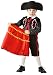 Toddler Matador Costume 4T Black,Red