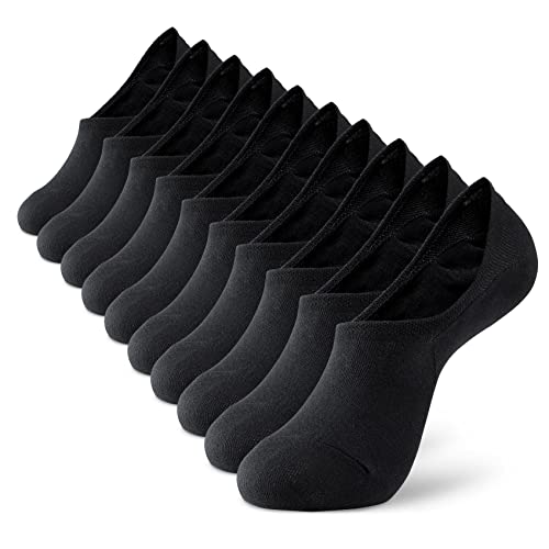Monfoot Women's And Men's 10-Pairs Breathable No-Show Non-Slip Socks #TOP28