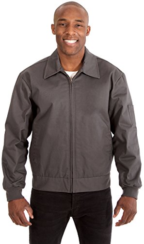 JH DESIGN GROUP Men's Mechanics Jacket with Quilted Lining a Zip