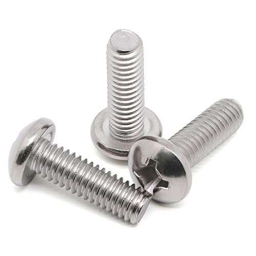 Mewudecor 10-32 X 3/4 Inch Pan Head Machine Screws, Fully Threaded thumb #5