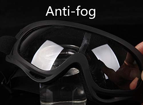 HONGCI 3 Pack Safety Glasses,Anti Fog and UV Protection Protective Clear Goggles,Safety Protection Glasses,Safety Goggles for Kids Nerf Gun Battles,Construction,DIY,Lab,Welding,Chemistry,Personal Use