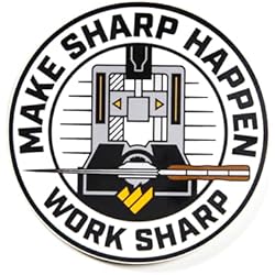 Work Sharp Knife Sharpening Sticker, Water Bottle Vinyl Sticker