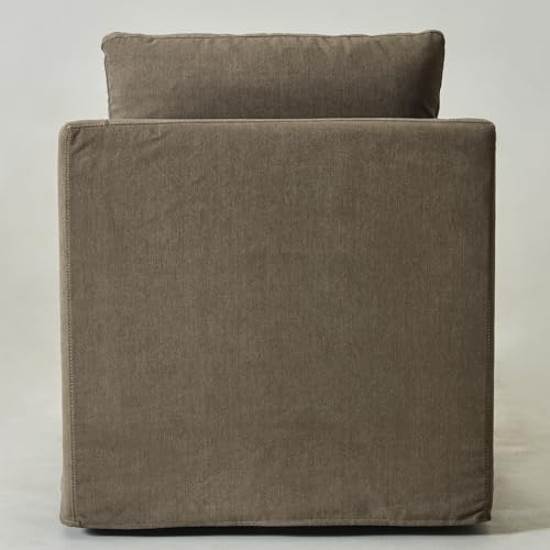 Sillón Plegable Comodo Marrón miniatura 7
