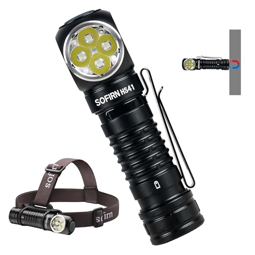 Lampe frontale de 4000 lumens idéale pour la course de nuit et le camping
