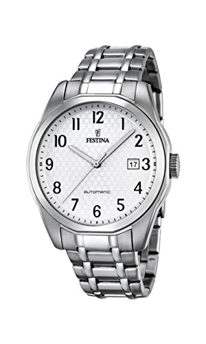 Preisvergleich Produktbild Festina Herren Analog Automatik Uhr mit Edelstahl Armband F16884 / 1