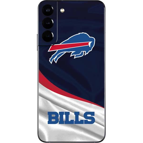Skinit Phone Decal Skin Compatible with Samsung Galaxy S22 Plus - Officially Licensed NFL Buffalo Bills Design