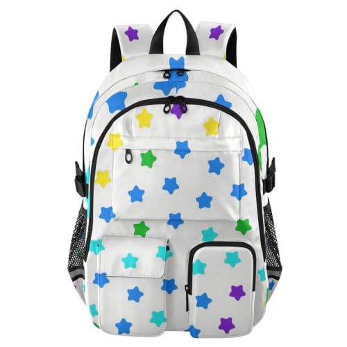 Mochilas para laptop que inspiran tu día en la universidad con su diseño de estrellas