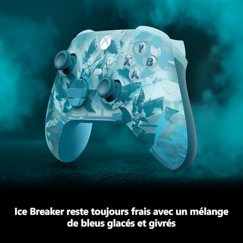 Xbox Manette sans fil Édition spéciale Ice Breaker Series X| One PC et appareils compatibles avec le cloud - vue 2