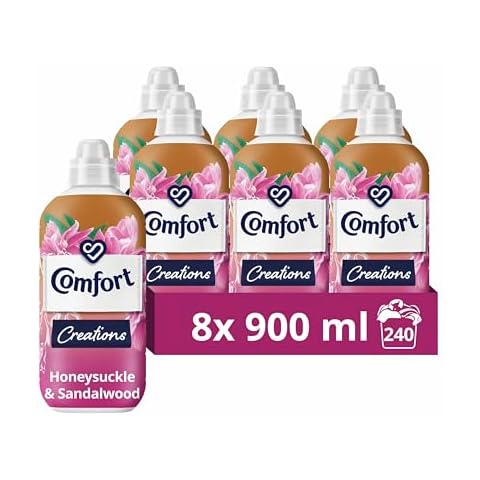 Comfort Honeysuckle & Sandalwood Fabric Conditioner 240 Washes Cover