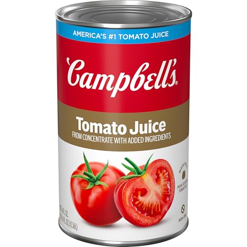Campbell's 100% Tomato Juice, 46 fl oz Can