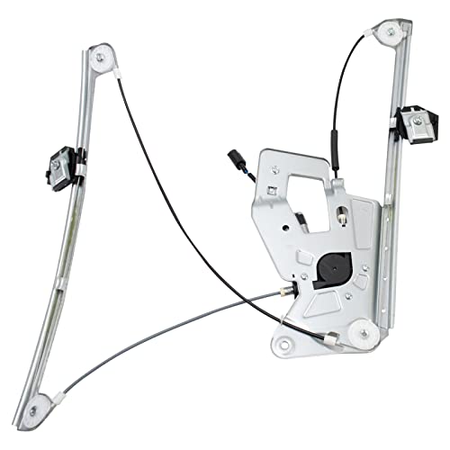 Image of TRQ Front Right Power Window Regulator & Motor Assembly Passenger Side Compatible with 2001-2003 BMW 525i 1997-2000 528i 530i 1997-2003 540i 2000-2003 M5 BM1351103