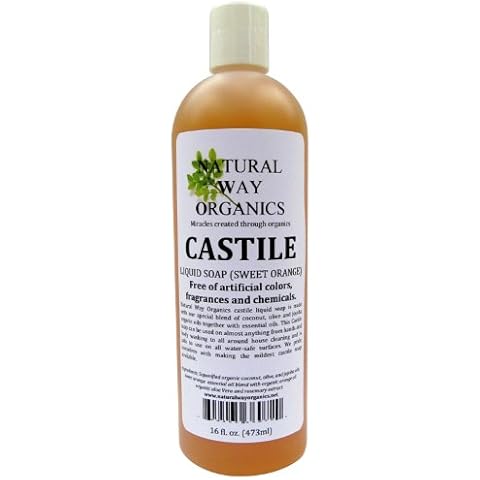 Castile Soap Sweet Orange 16 oz. (473ml) Cover