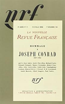 Nouvelle revue française - Nouvelle revue française hommage à joseph conrad