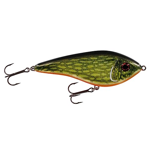 Westin Swim Glidebait - Jerkbait, Farbe:Real Baltic Pike, Länge/Gewicht/Schwimmverhalten:12cm / 53g / suspending