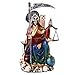 Pacific Giftware Santa Muerte Saint of Holy Death Seven Powers Religious Resin Statue Figurine (Seated 9