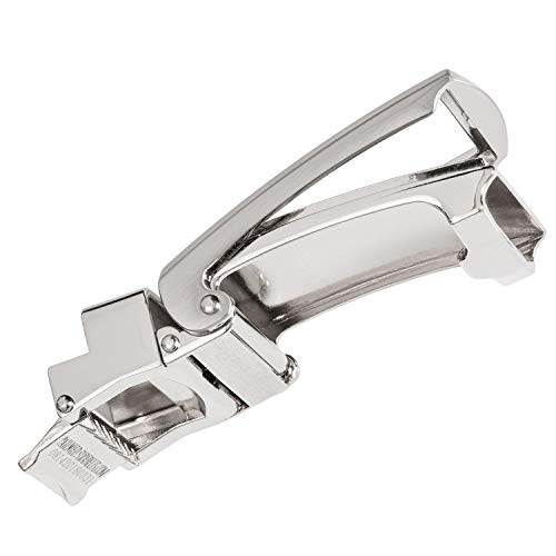 SlideBelts Men's Classic Belt with Premium Buckle (Black Leather With Framed Silver Buckle (Vegan), One Size)4