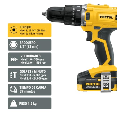 Rotomartillo Pretul 1/2 22 Imagen adicional