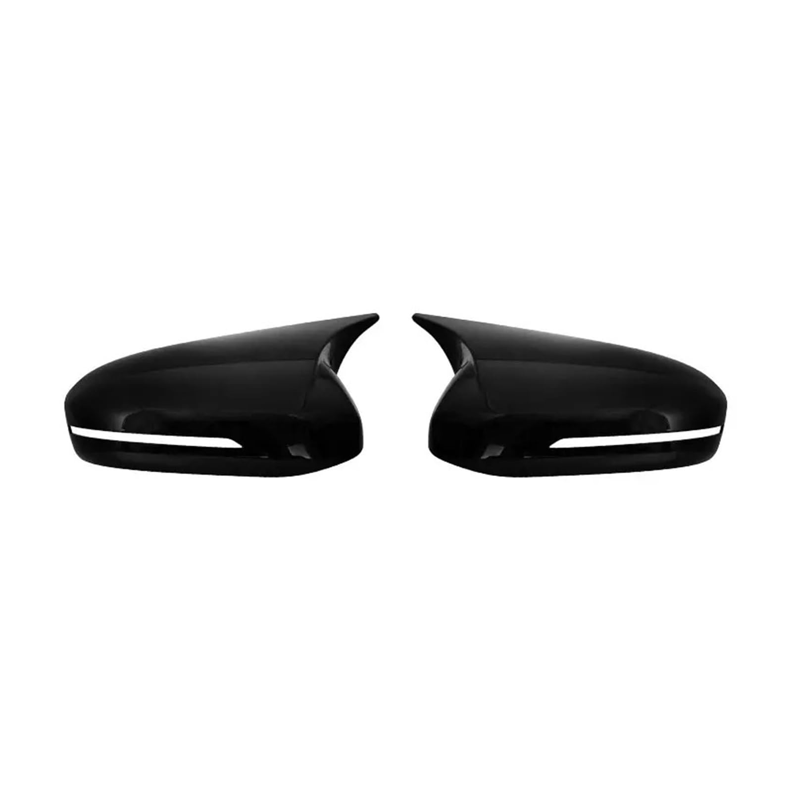 Rearview Mirror Cover Cap for KIA K5 for Optima 2011-2015 Car Side Door Rearview Mirror Cover Sticker Trim(Bright Black)