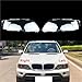 Headlamp Cover For BMW X5 E53 2000 2001 2002 2003 Car Headlight Cover Head Light Lamp Lens Lampshade Shell(1 Pair)