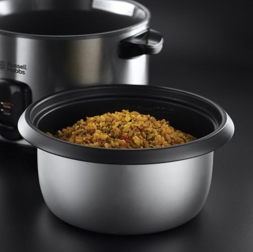 Russell Hobbs 1.8L rizsfőző melegentartó funkcióval, gőzöléssel és rozsdamentes acél kialakítással