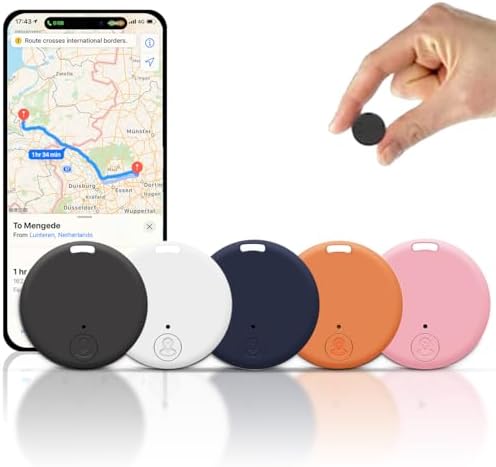 5Pcs EasyFind Mini GPS Tracker for Vehicles, Mini Worldwide GPS Tracker, Car Locator Tracker, Car Vehicle Tracking Anti-Lost Locator for Tracking System