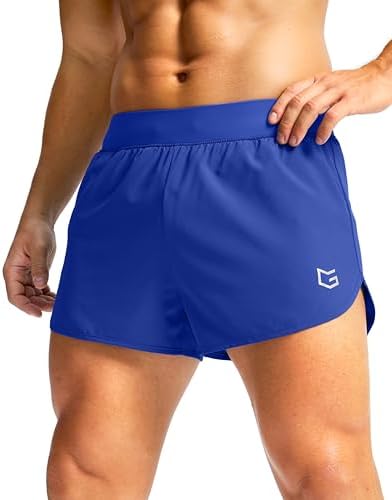 G Gradual 3" Running Shorts for Men Lightweight Workout Gym Athletic Shorts