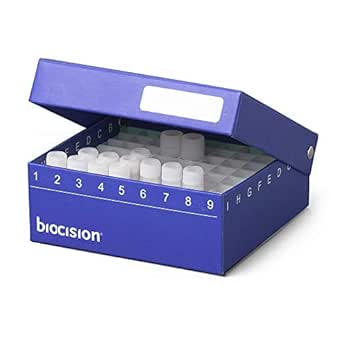 Biocision BCS-206B Blue TruCool Hinged Cryobox (Pack of 5) : Amazon.in ...