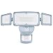 LEPOWER 3500LM LED Security Light, 39W Super Bright Outdoor Motion Sensor Light, 6000K, IP65 Waterproof, 3 Adjustable Heads & ETL Certified Motion Activated Flood Light for Entryways, Yard
