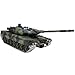 Modified TK7.0 Edition 1/16 2.4ghz Remote Control German Leopard 2A6 Tank Model(360-Degree Rotating Turret)(Steel Gear Gearbox)(3800mah Battery)(Metal Tracks &Sprocket Wheel & Idle Wheel)