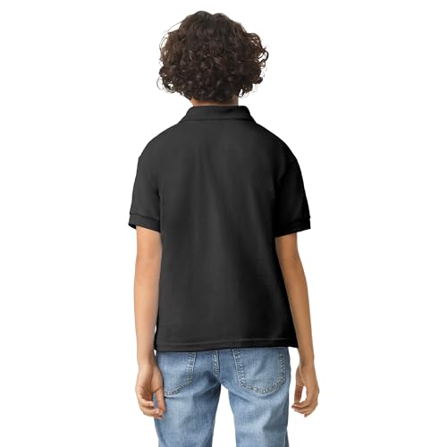 Gildan Kids' DryBlend Short Sleeve Polo, Style G8800b, 3-Pack3