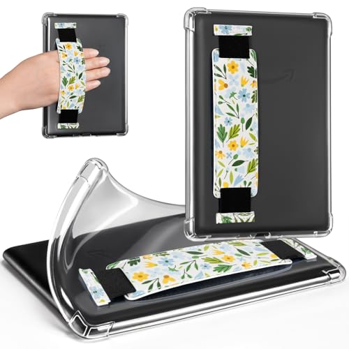 Image of CoBak 6.8 inch Clear Case, not for iPad(A0723) | Lightweight, Scratch-Proof Silicone Back Cover with Hand Strap