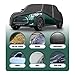 Waterproof Car Cover Compatible for Mini Cooper/Cooper S 2-Doors.2002-2024 All Weather 6 Layers Full Car Cover with Storage Bag