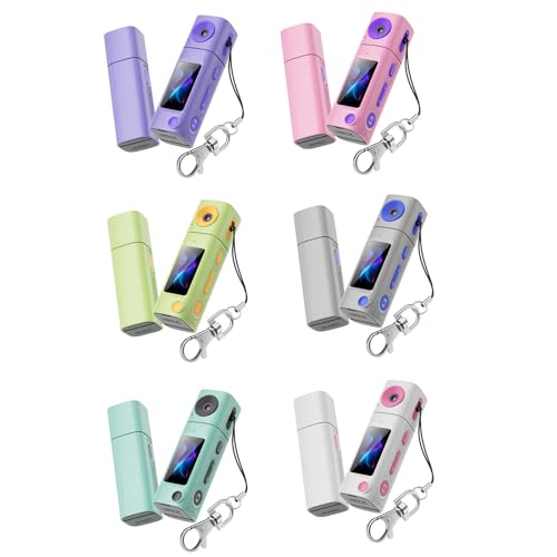 Rangement extensible et multi langues sur cette petite caméra 1080p vlogs fashion - 4