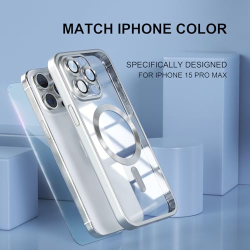 Image of Misea Magnetic for iPhone 15 Pro Max Case Compatible with MagSafe