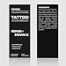 Tattoo Aftercare Serum & Moisturizer For Fresh Tattoo Care, New Tattoo Skin Repair & Anti-Itch, 48% Grape Seed Oil, Tattoo Supplies with Naturally Derived Ingredients, Petroleum Free -1 Fl oz