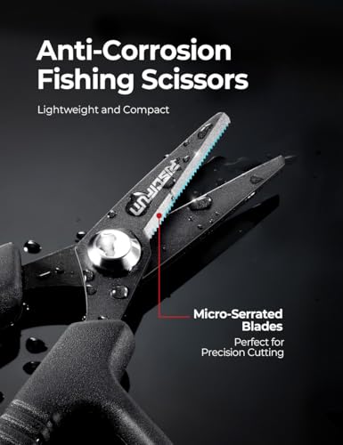 Image of Piscifun Fishing Tool Kit, Stainless Steel Fishing Gear Set with Corrosion Resistant Tools for Freshwater Saltwater Fishing, Practical Fishing Gifts for Men and Anglers