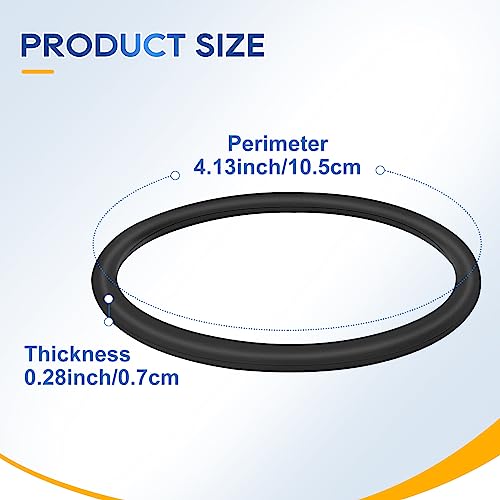 KeeTidy Vacuum Belt, 10 Pack Belt 30563B Round Vacuum Cleaner Belts Upright Vacuum Belt Compatible with Sanitaire Eureka Vacuum Cleaner, Style RD, SC679K C2094 Belt - Thumbnail 6