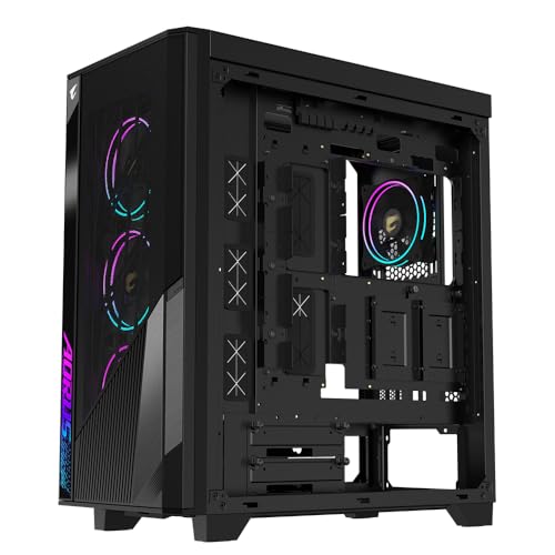 Case|GIGABYTE|AORUS C500 Glass|MidiTower|ATX|EATX|MicroATX|MiniITX|Colour Juodas|GB-AC500GST