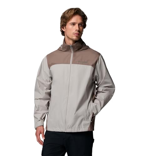 Columbia Jaqueta de chuva masculina Glennaker Lake II, Flint gray/ferro, XGG