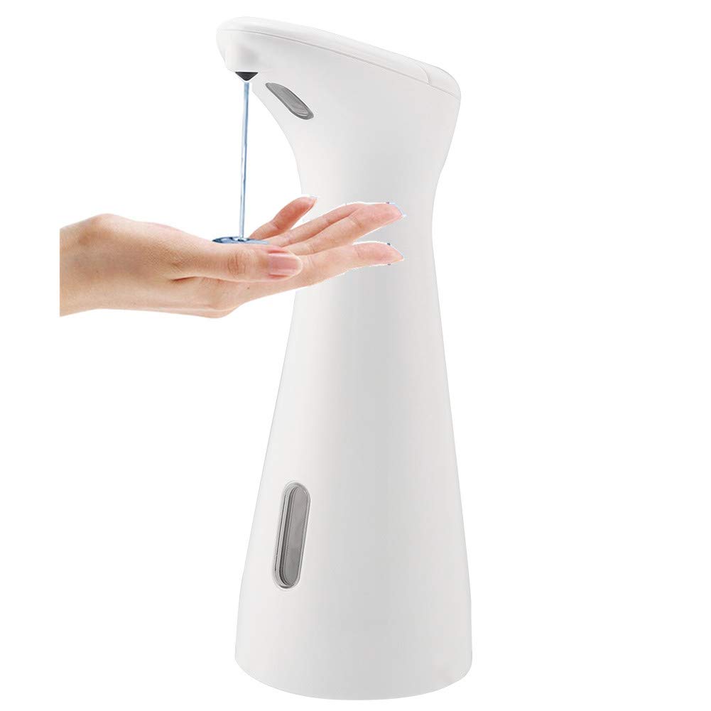 Lotion Dispenser, Automatic Dispenser, Touchless Dispenser, 200ml Touchless Sensor Foam Lotion Dispenser Pump Bottle IP66 Waterproof for Kitchen Bathroom