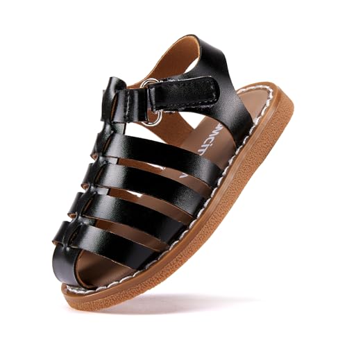 Image of BMCiTYBM Baby Boy Girl Closed Toe Sandals Infant Summer First Walking Shoes Non-Slip Fisherman Sandals 6 9 12 18 24 Months