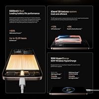 XIAOMI 15T Pro NFC Smartphone, 12 + 256 GB, Display 6,83 Zoll 144 Hz, 90 W, MediaTek Dimensity 9400+, Leica x5 Pro 50 MP, 5500 mAh, Titanfarben, Ladegerät inklusive – Ansicht 7
